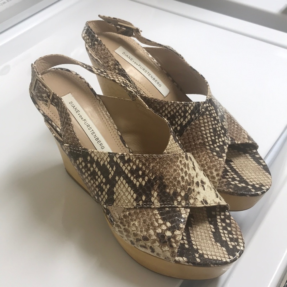 Diane Von Furstenberg Dvf Python Platform - image 3